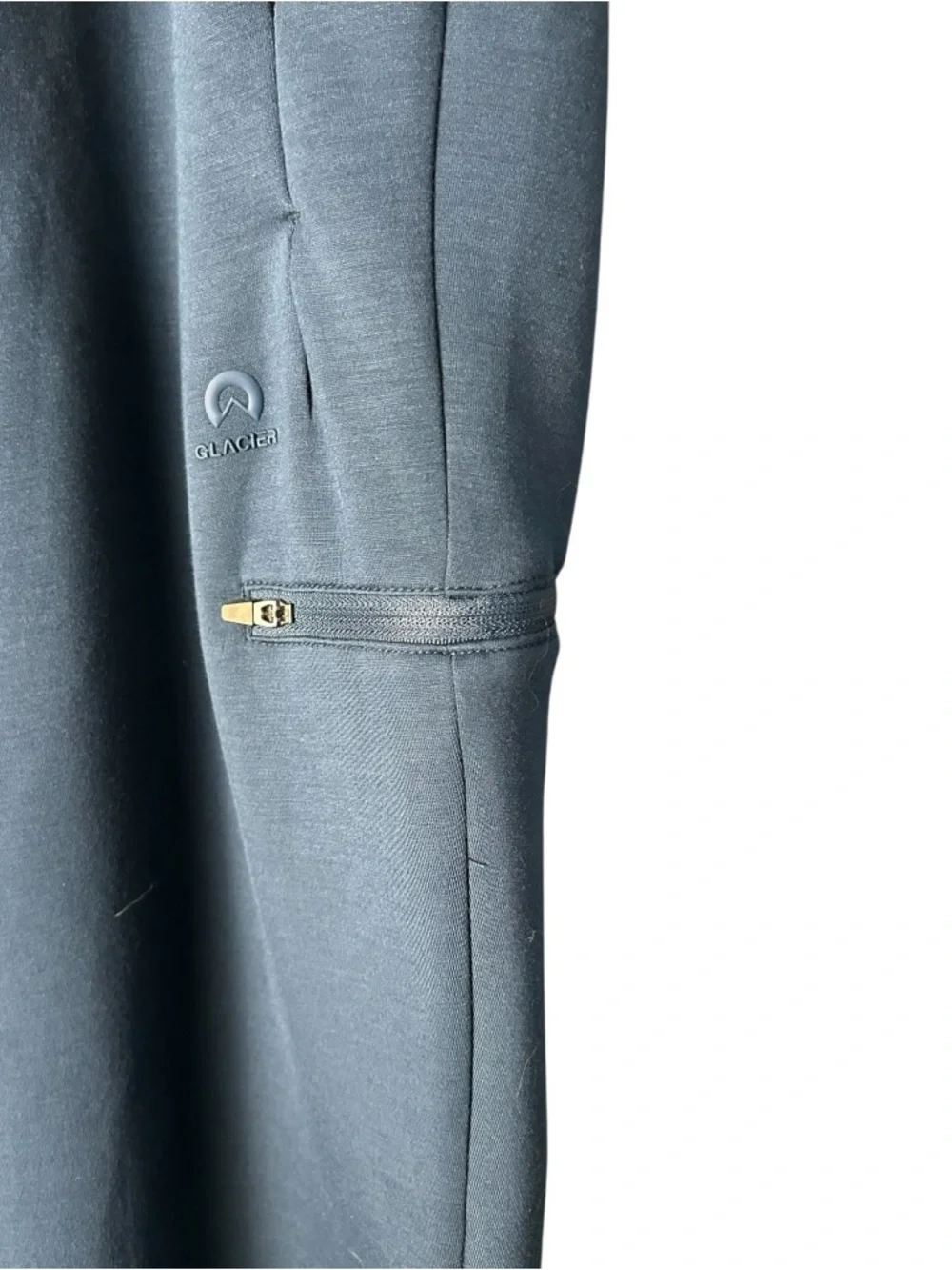 Glacier Men's Real Navy Zipper Pocket Jogger Pants Size XL